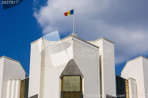 Image of President's administration building, Chisinau, Moldova