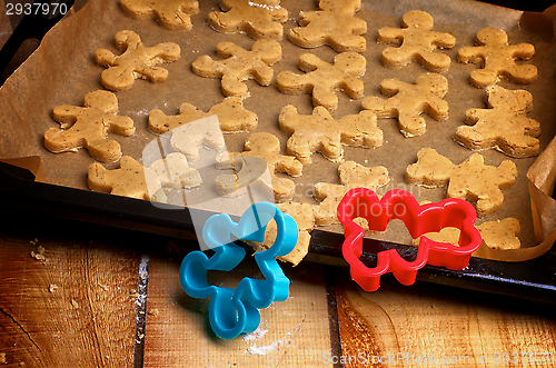 Image of Preparation Gingerbread Men