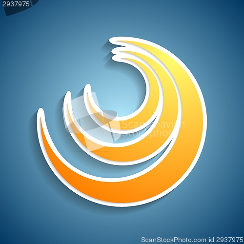 Image of Abstract bright design element
