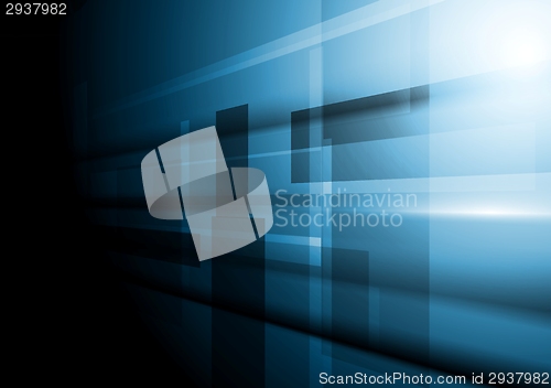 Image of Shiny motion tech vector background