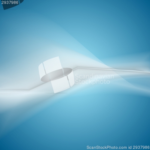 Image of Bright blue modern concept background