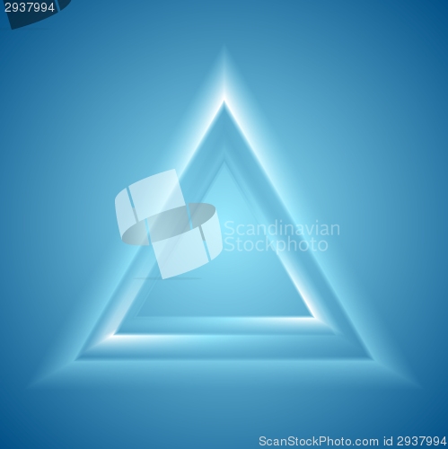 Image of Shiny triangle design