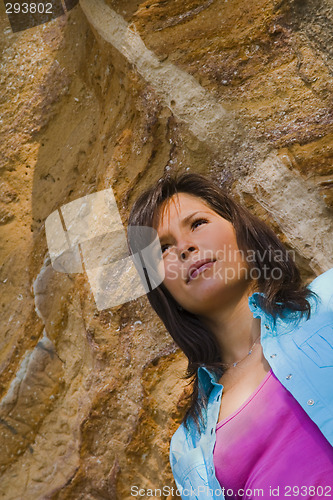 Image of Outdoor girl portrait