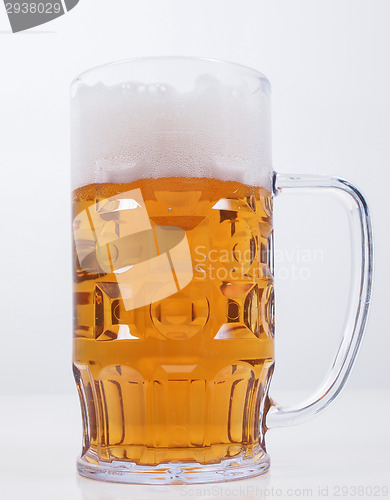 Image of Lager beer glass