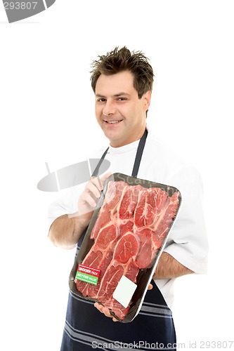 Image of Smiling Butcher