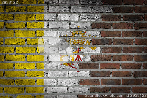 Image of Dark brick wall - Vatican