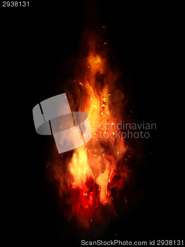 Image of fire texture