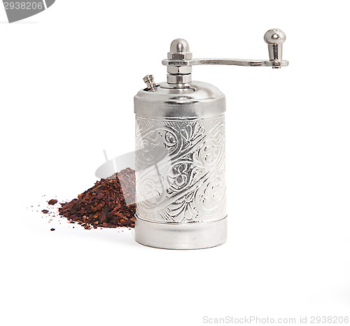 Image of Spice mill and pepper