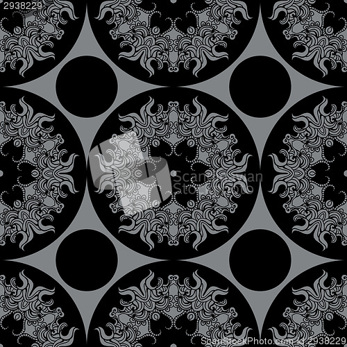 Image of Hand drawn seamless pattern.
