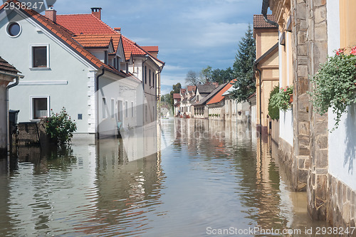 Image of Flooded street