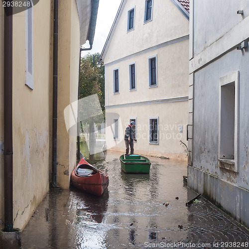 Image of Flooded street