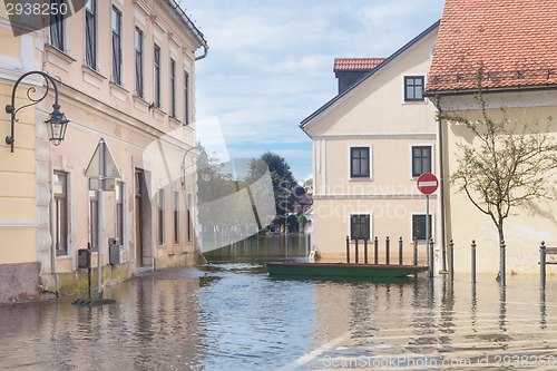 Image of Flooded street