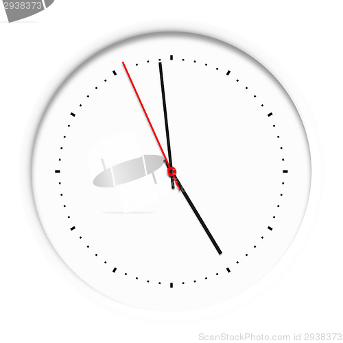 Image of white clock