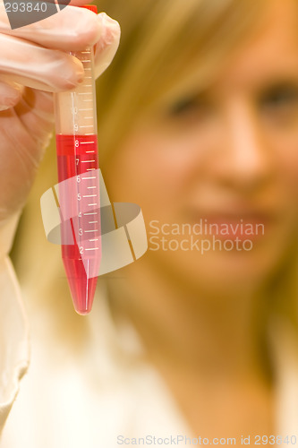 Image of young scientist at laboratory