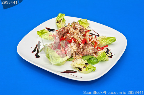 Image of roast beef salad