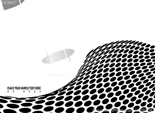 Image of abstract ocean