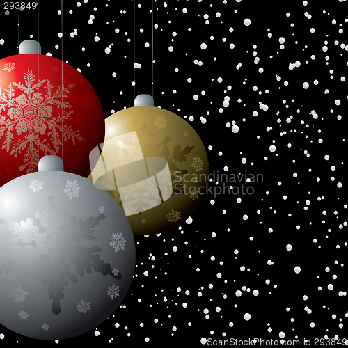 Image of christmas deco flurry