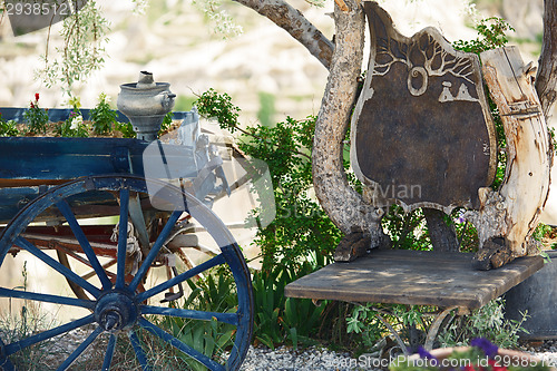 Image of Old wooden wagon