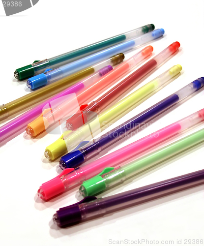 Image of Colorful Gel Pens