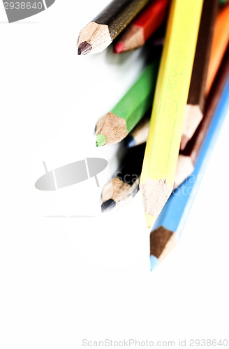 Image of Close-up pencil.