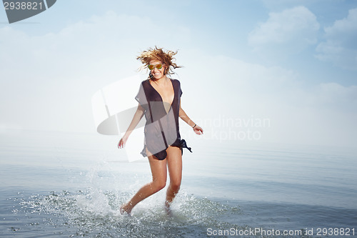 Image of Happy at the beach