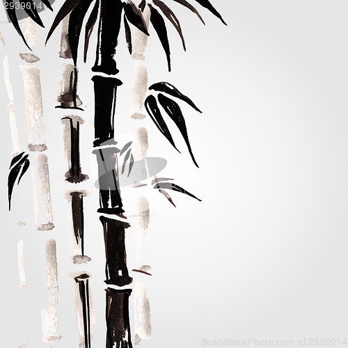 Image of Bamboo in Chinese style.