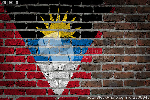 Image of Dark brick wall - Antigua and Barbuda
