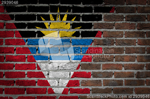 Image of Dark brick wall - Antigua and Barbuda