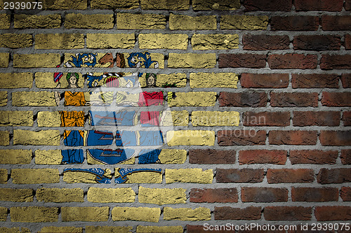 Image of Dark brick wall - New Jersey