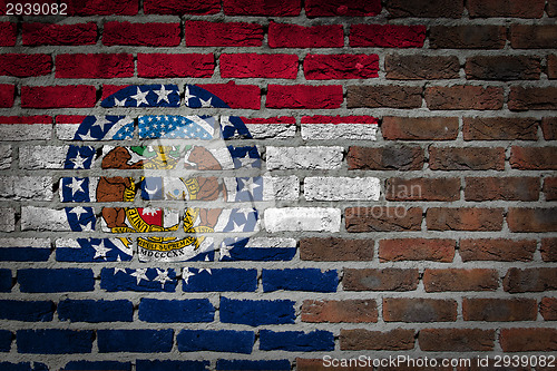 Image of Dark brick wall - Missouri