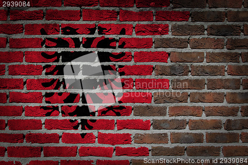 Image of Dark brick wall - Albania