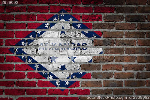 Image of Dark brick wall - Arkansas