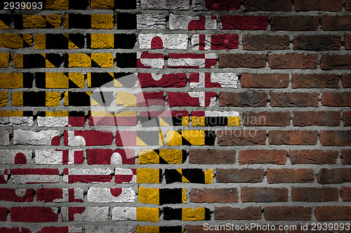 Image of Dark brick wall - Maryland