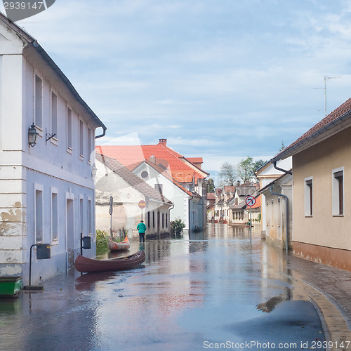 Image of Flooded street