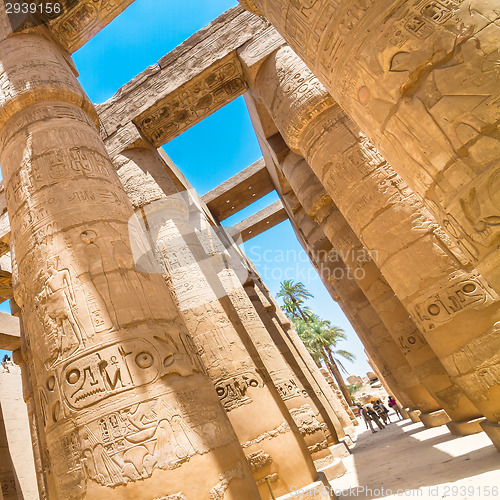 Image of Temple of Karnak, Luxor, Egypt.