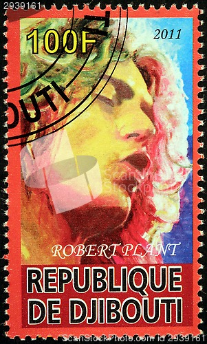 Image of Robert Plant Stamp
