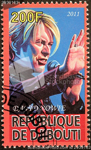 Image of David Bowie Stamp