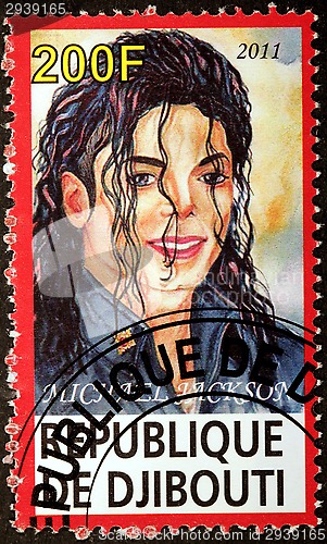 Image of Michael Jackson Stamp