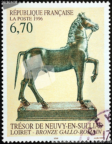 Image of Bronze Statue Stamp