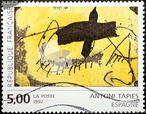 Image of Antoni Tapies Stamp