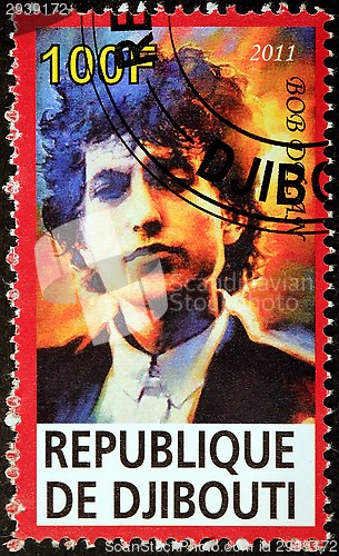Image of Bob Dylan Stamp