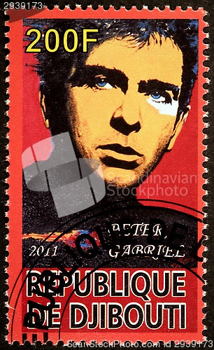 Image of Peter Gabriel Stamp