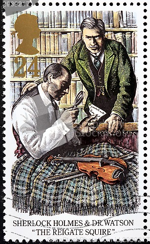 Image of Sherlock Holmes Stamp 1