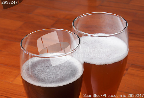 Image of Two glasses of German beer