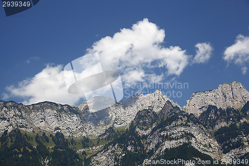Image of Mountain panorama in the Alps