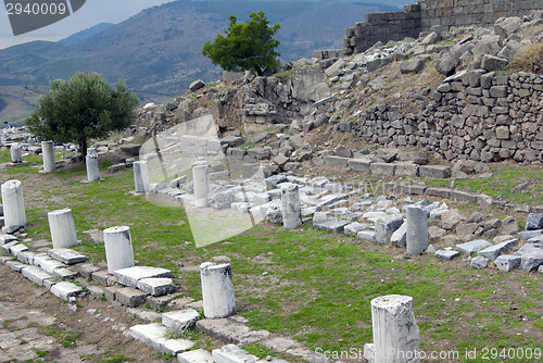 Image of Ruined pieces of the temple