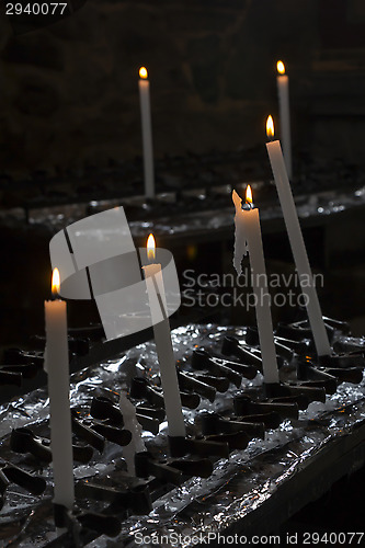 Image of Burning candles
