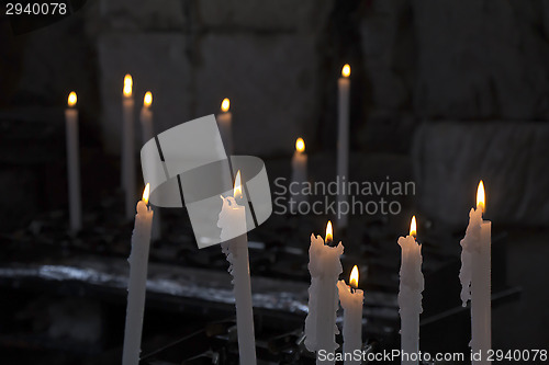 Image of Burning candles