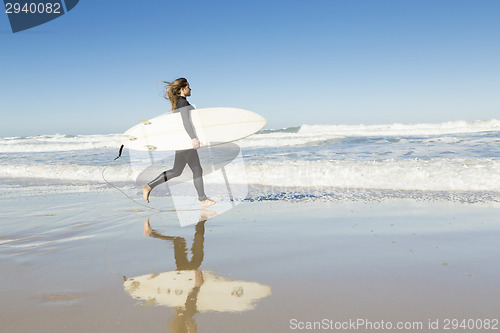 Image of Surfer girl