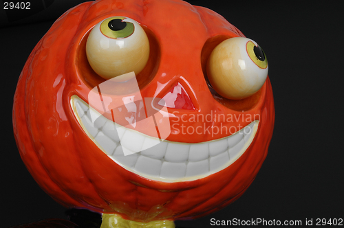 Image of ceramic pumpkin